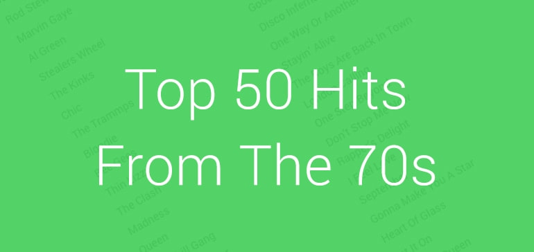 Top 50 Hits From The 70s - Uk Mobile Discos