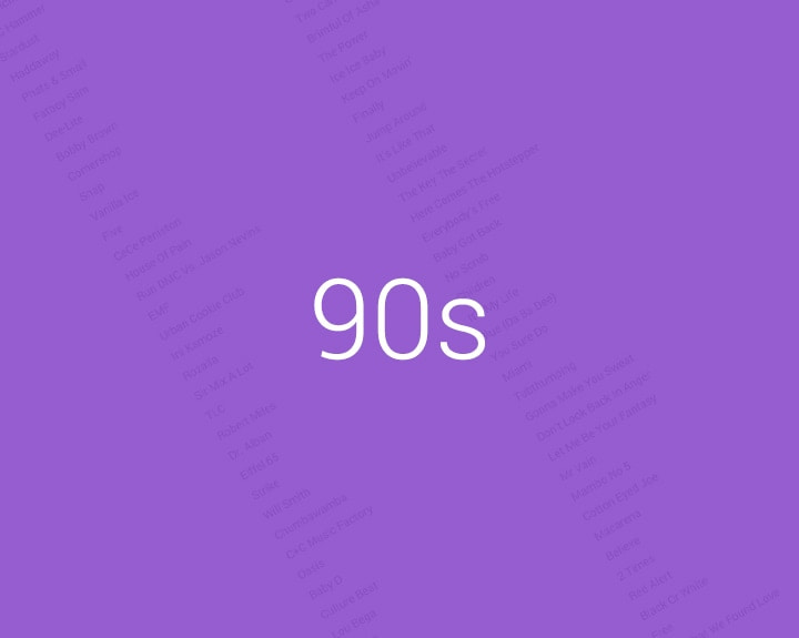 90s Music List