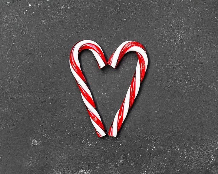 Heart Candy Canes